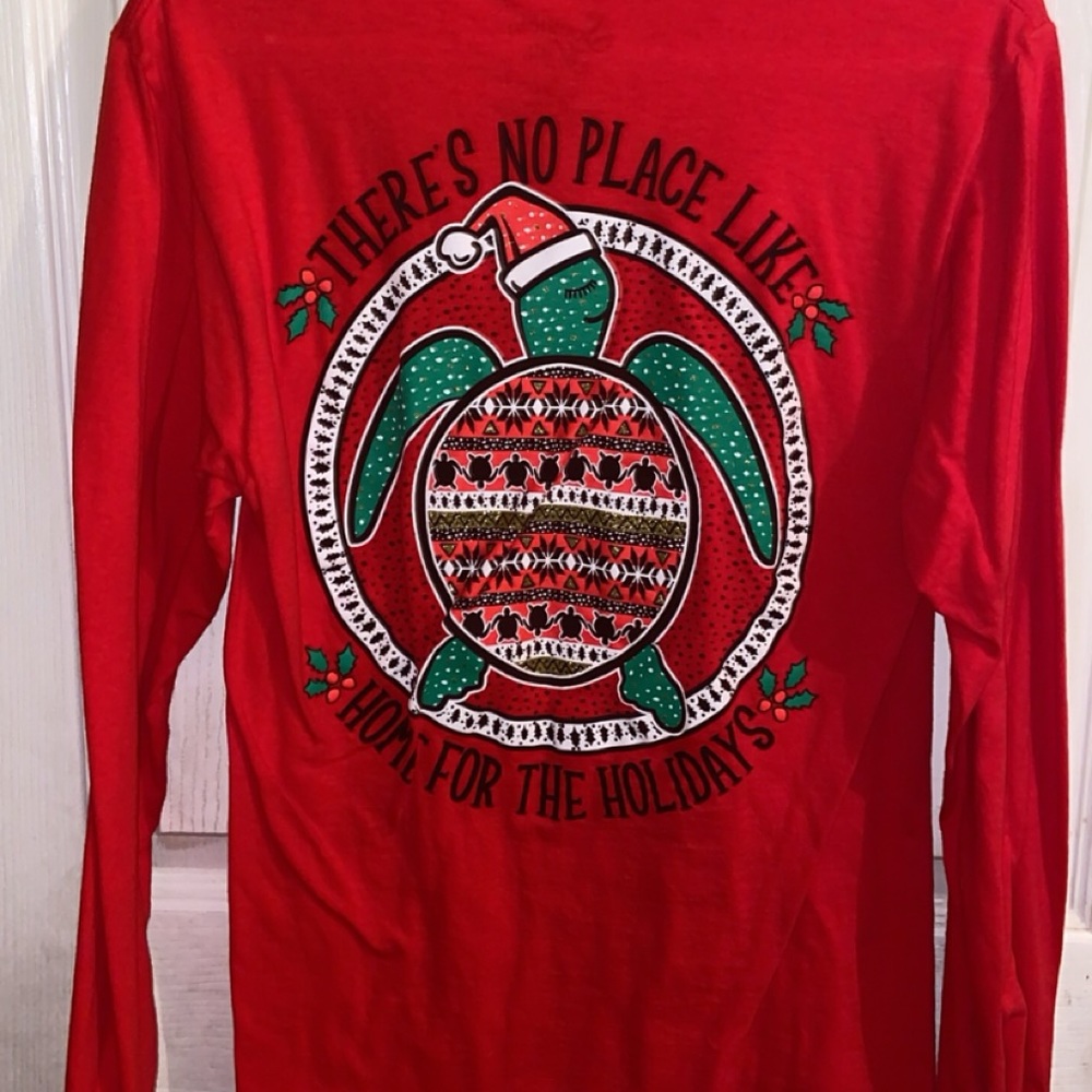 Red Southern Trend Christmas Tee